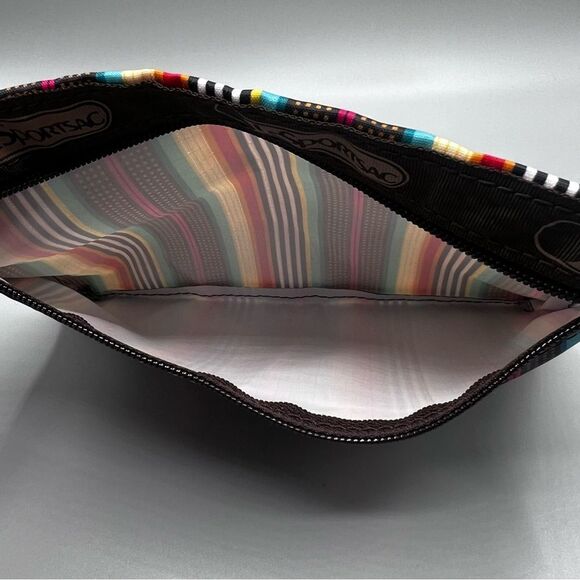 LeSportsac Multicolor Striped Small Pouch - Picture 3 of 3